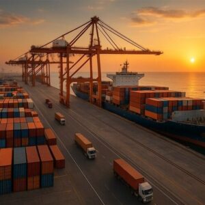 صادرات ۳۲۸ هزار تن‌ کالا از استان بوشهر به قطر