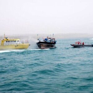 کشف ۷۶ میلیارد ریال انواع کالای قاچاق در آب‌های قشم