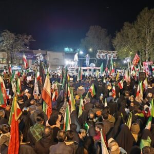 اجتماع مردم «ایرانشهر» در پنجاه و دومین شب از شهادت قائد امت