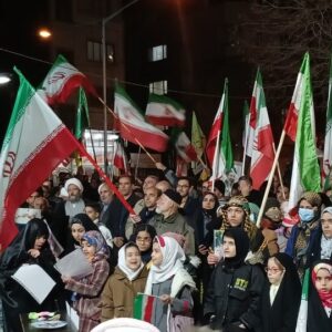 اجتماع مردم «زاهدان» در پنجاه و دومین شب از شهادت قائد امت