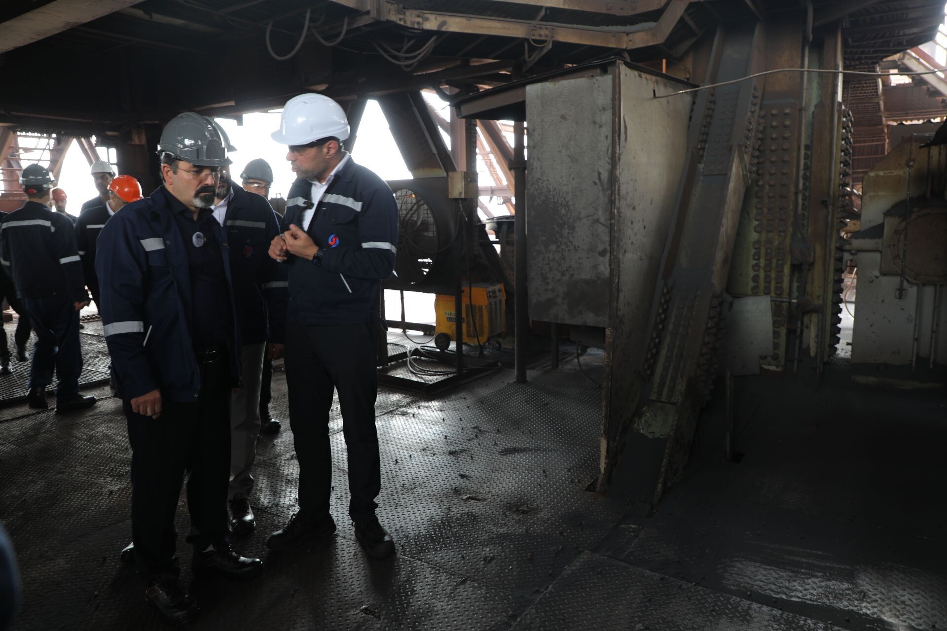 بازدید مدیرعامل هلدینگ صبا انرژی از شرکت صبا فولاد خلیج فارس