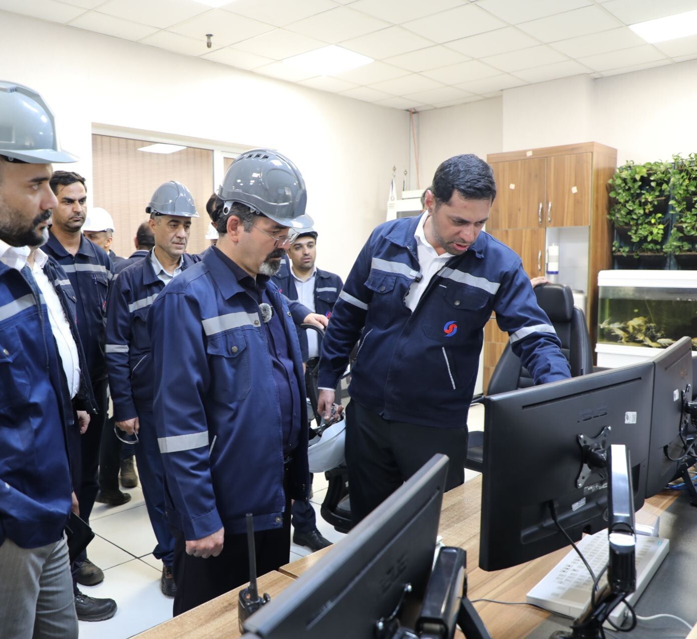 بازدید مدیرعامل هلدینگ صبا انرژی از شرکت صبا فولاد خلیج فارس