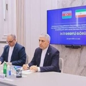 دیدار سفیر جمهوری اسلامی ایران با دادستان کل جمهوری آذربایجان