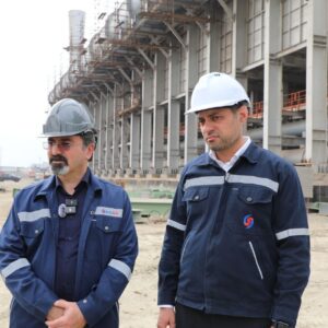 روند اجرای پروژه احیاء ۲ صبا فولاد خلیج فارس به خوبی پیش می رود