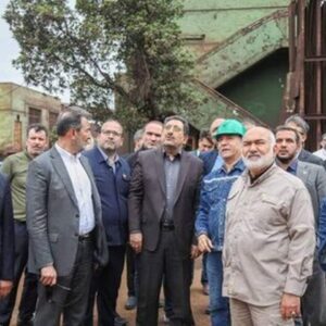 وزیر صمت از فولاد خوزستان بازدید کرد