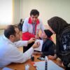 ارائه ۱۲۰۰ ویزیت سرپایی در بیمارستان صحرایی