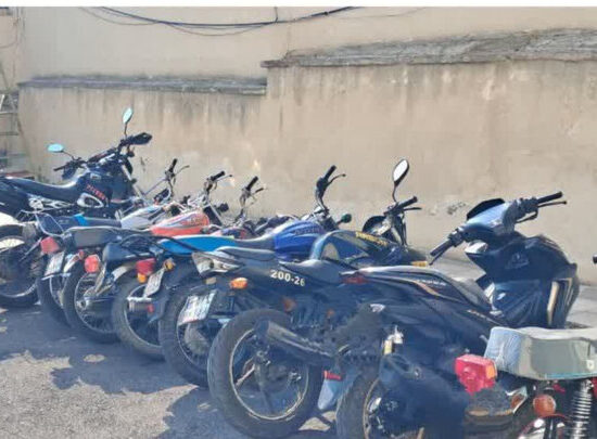 کشف ۱۰ دستگاه موتورسیکلت مسروقه در الیگودرز