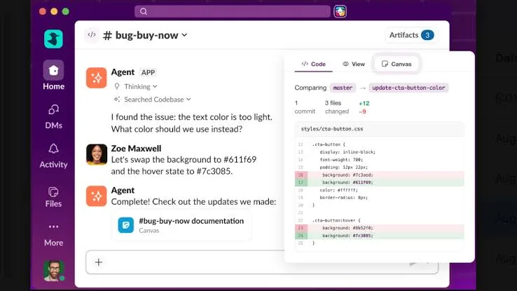 اسلک از سرویس جدید Slack Code برای برنامه ‎نویسی با هوش مصنوعی رونمایی کرد