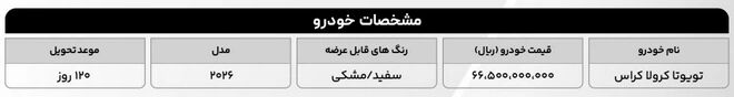شرایط فروش: