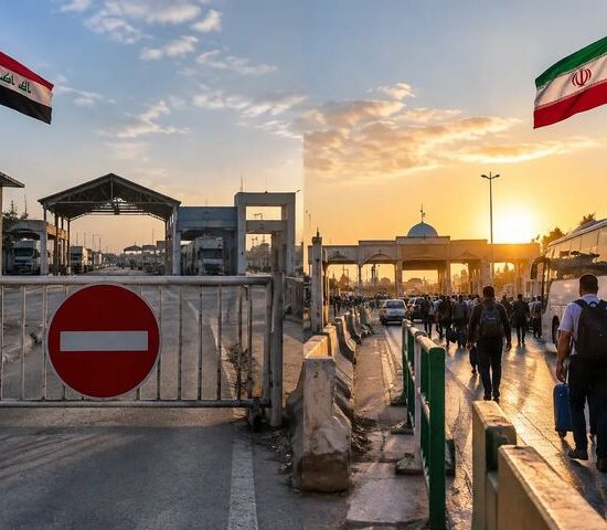 بازگشایی محدود مرز شلمچه برای تردد مسافران جامانده