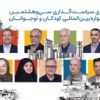 طهماسب، برومند، صدرعاملی و خامنه در شورای سیاست‌گذاری جشنواره کودک
